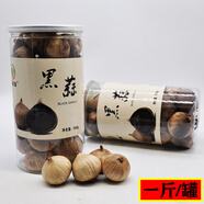 特產(chǎn)優(yōu)聯(lián)山東金鄉(xiāng)黑蒜獨(dú)頭黑蒜發(fā)酵120天黑大蒜發(fā)酵黑蒜頭出口級(jí)桶裝500克 250g