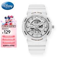 迪士尼（Disney）松松聯(lián)名款運動(dòng)電子表多功能夜光防水手表學(xué)生兒童開(kāi)學(xué)季禮物