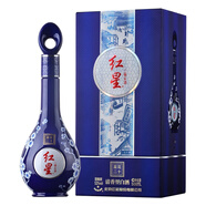 紅星二鍋頭 藍(lán)花瓷珍品 清香型純糧白酒 禮盒 52度 500mL 1瓶 藍(lán)花二十 單瓶裝