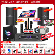 TWTCKYUS柏林之聲點(diǎn)歌音箱KTV音響影院客廳家用OK套裝卡拉電視現(xiàn)代投影儀 13(旗艦版10寸美聲套裝)+投影儀