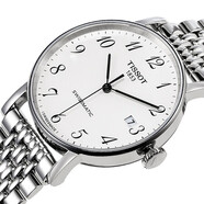 天梭（TISSOT）瑞士手表 魅時(shí)系列鋼帶機械男士手表T109.407.11.0 銀盤(pán) 鋼帶 男表B 魅時(shí)