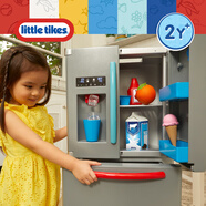小泰克（little tikes）廚房玩具冰箱洗衣機烤箱過(guò)家家仿真模擬男女孩生日禮物 迷你聲光冰箱