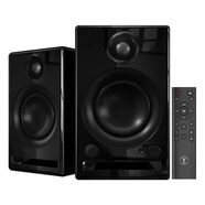 艾特銘客（AbramTek）S30全烤漆高保真3.5英寸有源桌面音響2.0立體聲書架式藍(lán)牙音箱hifi發(fā)燒級家用多媒體音響 S30星空黑【烤漆/高解碼/0底噪】