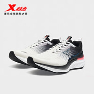 特步影擎2.0跑步鞋男鞋2024年秋季新款ACE緩震科技跑鞋網(wǎng)面透氣運動(dòng)鞋 帆白/黑 影擎 39