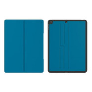 JCPAL蘋(píng)果(Apple)ipadpro2022款ipadPro iPadair學(xué)生學(xué)習教育WLAN版蘋(píng)果平板電腦保護殼10.9/11/12.9 弗拉沙全包帶筆槽皮套天藍 iPad10.9(10th