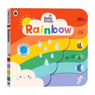 現(xiàn)貨 See, Touch, Feel 紙板書 觸摸書 英文原版繪本 幼兒英語啟蒙圖畫書 Roger Priddy 觸覺 視覺  顏色 字母學(xué)習(xí) 數(shù)字學(xué)習(xí) 培養(yǎng)創(chuàng)造力 預(yù)售 Touch Rainbow