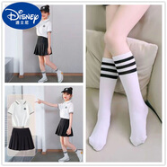 G.DUCKKIDS女童夏季套裝2025新款潮流時(shí)髦童裝女孩學(xué)院風(fēng)半身裙中大兒童夏裝 白上衣+黑百搟裙帶安全褲+襪 常規 130