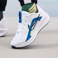 耐克（NIKE）官方艦店男鞋夏季新款運(yùn)動(dòng)鞋QUEST 6網(wǎng)面透氣輕便跑步鞋休閑鞋 FJ1284-103/回游者13/白藍(lán)黑 42