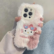 鉑禮可愛(ài)卡通Hellokitty貓適用OPPO Re2Pro毛絨手機殼Re1/10/9Pro保護套Reno9/7/6/5/4SE/3Pro毛茸茸R1 刺繡毛絨一個(gè)kitty貓 OPPOR11st