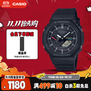 卡西歐（CASIO）手表男G-SHOCK太陽(yáng)能藍(lán)牙功能運(yùn)動(dòng)日韓表送男友禮物GA-B2100-1APR