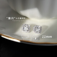 百年老鳯祥S999純銀針?lè )叫武喪斉蟹肋^(guò)敏耳環(huán)2025新款百搭 S999純銀針?lè )叫武喪?大號