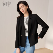 初申春秋小西裝女職業(yè)通勤休閑小個(gè)子短款西裝外套正裝S13KF4428