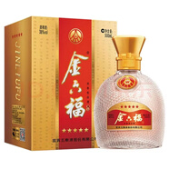 金六福酒 濃香型白酒 收藏送禮 口糧酒 38度 500mL 1瓶 金六福五星2021年份