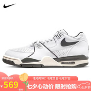 耐克NIKE男子休閑鞋 AIR FLIGHT '89 LOW 運(yùn)動鞋HJ4484-101白灰43