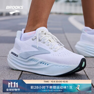 布魯克斯（BROOKS）Glycerin甘油MAX 超級(jí)甘油男女夏季透氣緩震專業(yè)慢跑鞋運(yùn)動(dòng)跑步鞋 女款 月光系列 白/藍(lán) 40.5