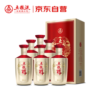 五糧液股份五糧醇銀裝濃香型白酒50度500mL*6瓶整箱包裝隨機
