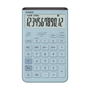 卡西歐（CASIO）就不一樣計(jì)算器JT-200T創(chuàng)新超大顯示屏太陽(yáng)能面板環(huán)保材質(zhì)桌面辦公 深藏BLUE藍(lán)色