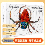 英文原版 Eric Carle The Very Busy Spider 好忙的小蜘蛛 吳敏蘭書(shū)單第77本 常青藤爸爸推薦 廖彩杏書(shū)單
