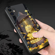 RANRZL十二生肖出生佛手機殼適用于蘋(píng)果6十二生肖守護神iPhone 7手機殼8 007馬生肖守護神-大勢至菩薩聯(lián)系 iPhone6s