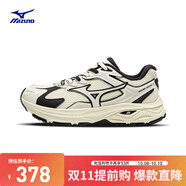 美津濃（MIZUNO）男女跑步運動(dòng)鞋 緩震透氣 網(wǎng)面拼接 反光標識 RACER S