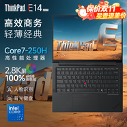 ThinkPad E14 2025 超能版 Gen6 14英寸高性能輕薄本 E系列專用商務(wù)辦公本 編程軟件開發(fā)聯(lián)想ibm筆記本電腦 Core7-250H 核芯顯卡 32GB內(nèi)存 1TB固態(tài)