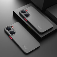 墨迪 適用iqooneo9手機殼新款磨砂neo9pro的保護套超薄硅膠鏡頭全包防摔簡約外殼男 【經(jīng)典黑】 iqooneo9