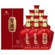 習酒貴州習酒 喜宴 53度醬香型白酒 喜酒 53度 500mL 6瓶 習酒習德醬酒禧到