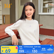 361°衛(wèi)衣女秋季加絨外套運(yùn)動(dòng)休閑圓領(lǐng)長(zhǎng)袖套頭衫上衣662344801D-1