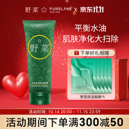 野菜清肌潔顏泥泡沫女潔凈補(bǔ)水鎖住水分敏感肌膚洗面奶潔面乳控油 野菜清肌潔顏泥180g【配起泡網(wǎng)】