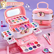 奧智嘉兒童化妝品玩具套裝彩妝粉底口紅眼影指甲油3-6歲過家家女孩禮物