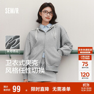 森馬迪士尼米奇家族合作外套女連帽寬松2025春季繡花夾克109125108001