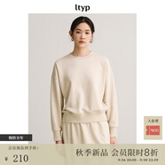 旅途原品ltyp 精梳棉混紡衛(wèi)衣套裝 簡約百搭衛(wèi)衣/衛(wèi)褲/直筒半裙女早秋 衛(wèi)衣-淺杏色 S