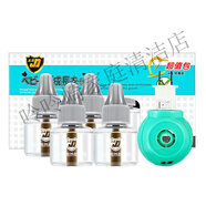 金盾經(jīng)典無煙無味電熱蚊香液4瓶液+1蚊香插座液體蚊香家用實惠套裝