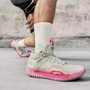 李寧2024新款反伍3LOW 草莓熊龍年反光?春CBA外場(chǎng)實(shí)戰耐磨同款運動(dòng)鞋 ABFT015-4 40