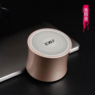 奧尼（aoni）奧尼無(wú)線(xiàn)藍牙音箱便攜迷你音響重低音鋼環(huán)繞大音量小型跑步運動(dòng)插 香檳金 套餐一標配+8G卡+讀卡器