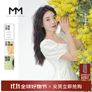 麥檬【多款可選】MM商場(chǎng)同款優(yōu)雅氣質(zhì)連衣裙隨性度假風(fēng) 本白色5E4191931 XS