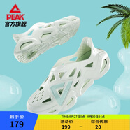 匹克態(tài)極洞洞鞋男鞋戶外夏季拖鞋透氣防水休閑沙灘鞋情侶涼鞋女鞋 【男款】清心綠(偏大一碼) 39