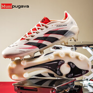 Munipugava足球鞋長釘男童成人學(xué)生TF碎釘梅西低幫訓(xùn)練鞋女  米黑 長釘 43