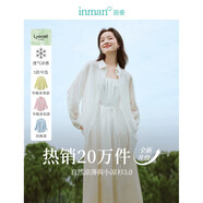 茵曼萊賽爾天絲女裝輕薄襯衫2025夏季新品襯衣上衣 新升級(jí)-象牙白 L