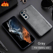 三星（SAMSUNG）x-level適用于三星S25Ultra手機殼s24pus全包防摔s23保護套5g外殼 灰色 三星Galaxy S21_Ultra