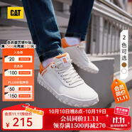 CAT卡特休閑鞋工裝鞋男女同款鞋戶(hù)外休閑舒適透氣板鞋Hex+ 白色 43