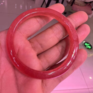 諾源天然阿根廷冰種紅紋石手鐲五花肉水晶鐲子紋理獨(dú)特清晰民族風(fēng)女款 款十四
