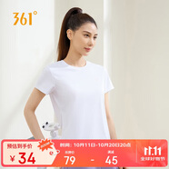 361°短袖女潮流t恤女士夏季新款速干衣運動跑步瑜伽服662424126H-1