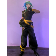 玩家小將心之鋼男團(tuán)cos服全套周邊 英雄聯(lián)盟 LOL拉露恩伊澤瑞爾EZ永恩 心之鋼伊澤瑞爾服裝+配飾 M
