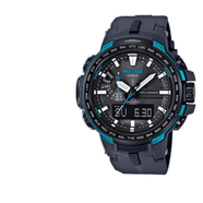 卡西歐（CASIO）【新年送禮】男表PROTREK登山運動(dòng)手表太陽(yáng)能時(shí)尚腕表 PRW-6100Y-1A