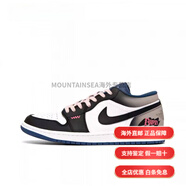 耐克（NIKE）球鞋定制JordanAJ1板鞋潮流簡(jiǎn)約魅影AWG高街復古籃球鞋男款紫黑白 (Team300-靈魂碰撞) 42 支持鑒定 假一賠十