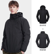 駱駝戶外三合一沖鋒衣男女防水防風(fēng)秋冬加厚外套進(jìn)藏旅游登山服裝