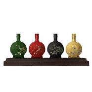習酒習酒窖藏1988系列 53度 醬香型白酒收藏送禮自飲佳品 53度500mL8瓶梅蘭竹菊君子四品