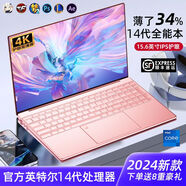 REAIMX國行【2024新款英特爾+酷睿N95】筆記本電腦商務辦公Ai大學生網(wǎng)課學習設計高性能游戲輕薄便攜手提 2024旗艦新款【女神粉】15.6英寸全能超級本 16G運行+1TB高速固態(tài)