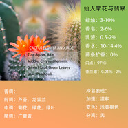 CAndleScience美國香薰蠟燭香精油花香調 仙人掌花與翡翠 Cactus Flower and 16oz原裝 (約454g)